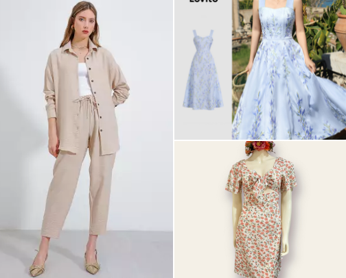 Womens Clothes cover photo collage