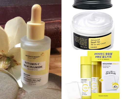 Skincare cover photo collage