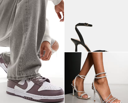 Footwear cover photo collage