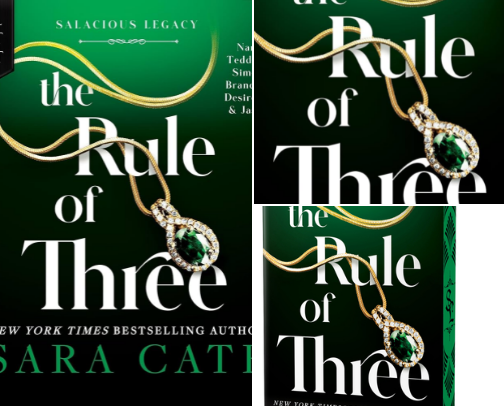 Read Free - The Rule of Three: Salacious Legacy, Book 2 reading essentials cover photo collage