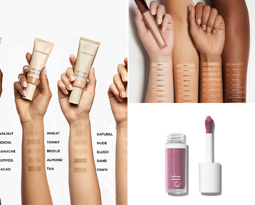 makeup & skin prep 🫦 cover photo collage