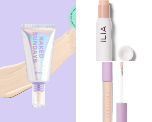 tried and true makeup products cover photo collage