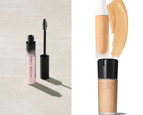 Makeup cover photo collage