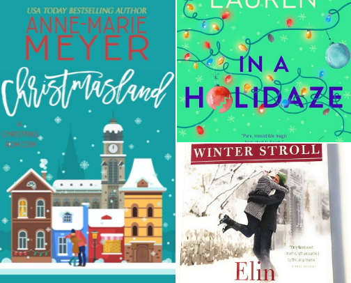 Holiday Reads. cover photo collage