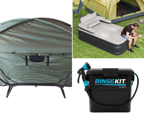 Camping gear must have!!!!! cover photo collage