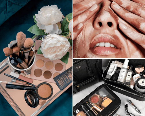 Beauty cover photo collage