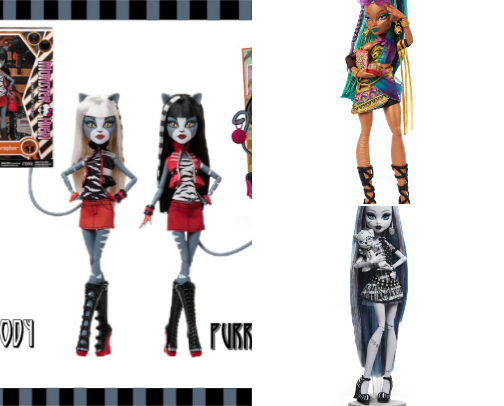 best monster high dolls cover photo collage