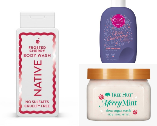 Body care products, I love! cover photo collage
