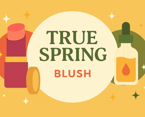 True Spring: Top Blush Products cover photo collage