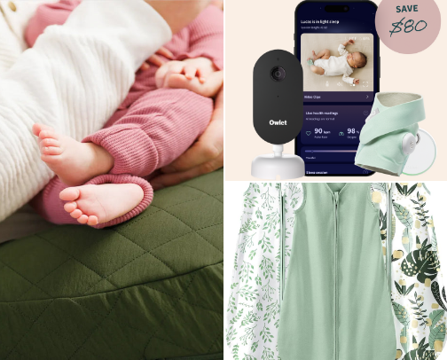 Baby items I didn't know I needed! cover photo collage
