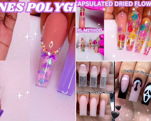 Here's how I learned how to do my own nails! cover photo collage