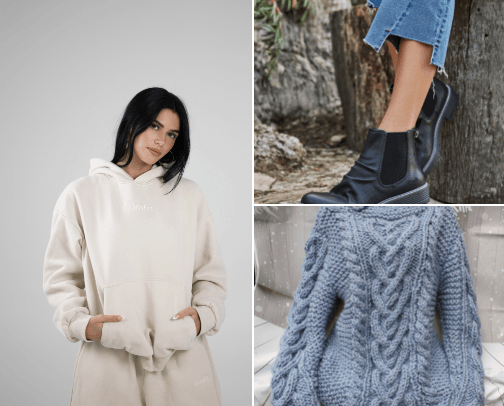 Fall things.  Be cozy. cover photo collage