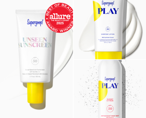 Beauty Skincare Essentials cover photo collage