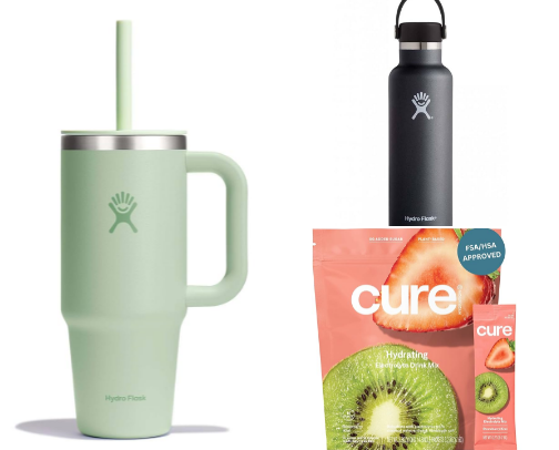 hot girl workout essentials: toxin free cover photo collage