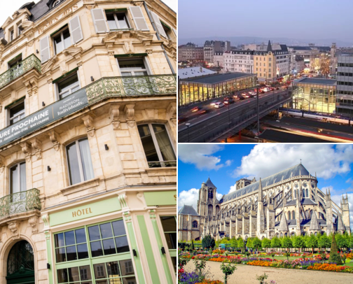 Cathedral Views, Green Corners & Quiet Afternoon Walks Bourges, France cover photo collage
