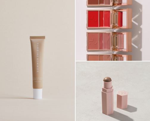 Beauty products that will last all day in the summer heat! cover photo collage