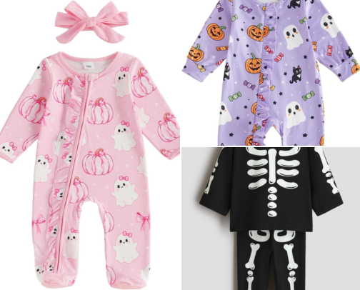 Spooky baby finds cover photo collage