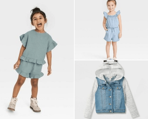 Kids' fashion finds from Target cover photo collage