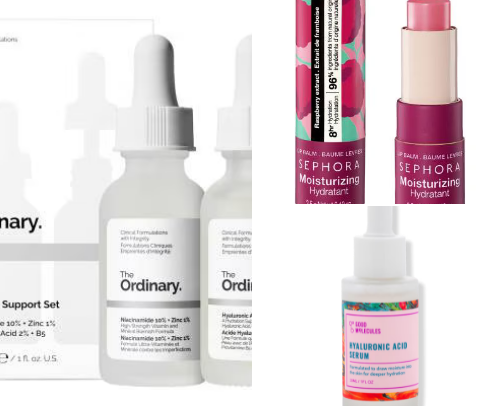 Skincare Products I Love cover photo collage