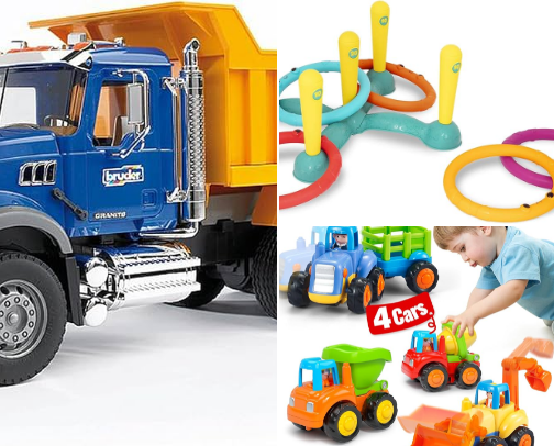 Toys and more Toys cover photo collage