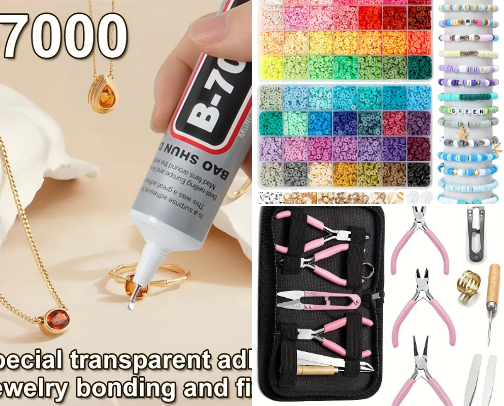 Accessories-making TEMU master list cover photo collage