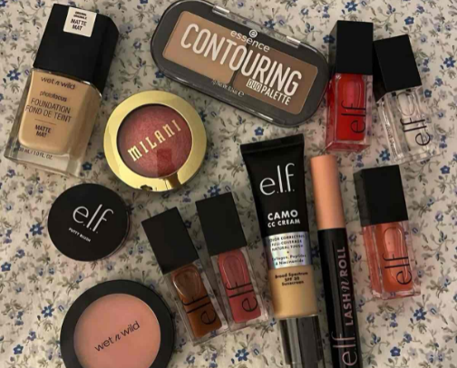 My holy grail drugstore products cover photo collage
