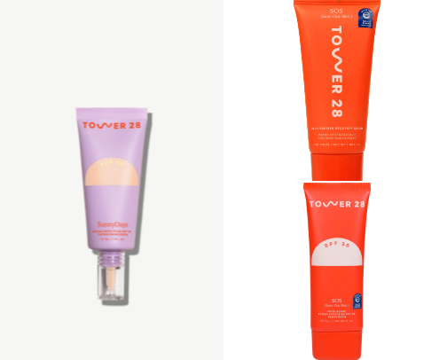 my favorite clean skincare products cover photo collage