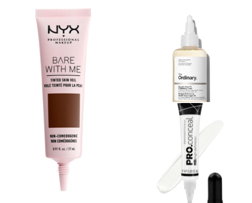 Affordable quality beauty products cover photo collage