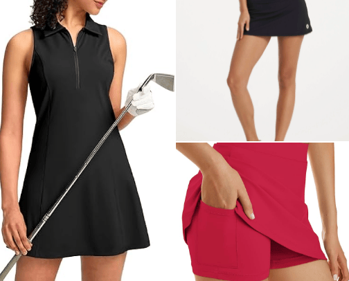 Women Golf Must Haves cover photo collage