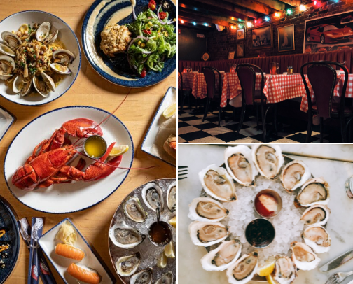 Boston, MA has my heart 🦞 cover photo collage