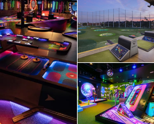 Miniature Golf cover photo collage