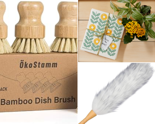 Everyday Cleaning Tools for a Less Messy Home cover photo collage