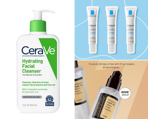 My Everyday Skincare Must-Haves cover photo collage