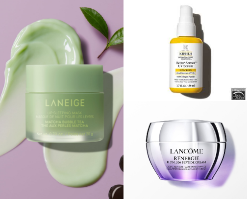 My favorite skin care cover photo collage