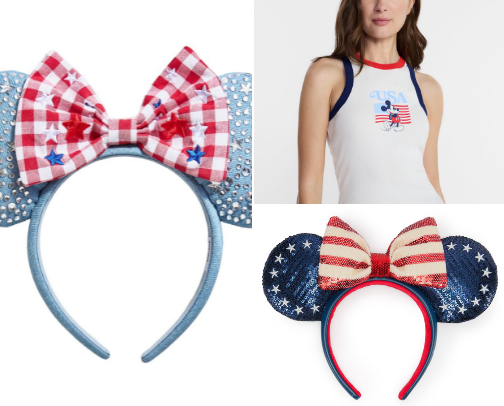 4th of July Disney finds for the girlies cover photo collage