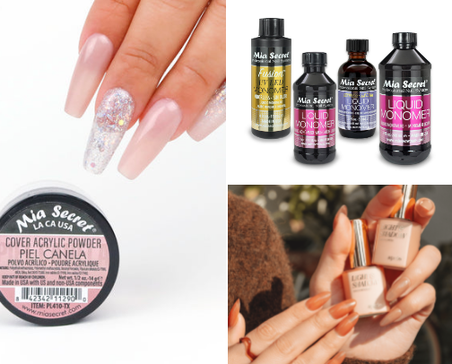 Nail products 🫶🏻 cover photo collage