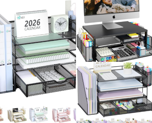 Must-Haves for an Organized Home Office cover photo collage