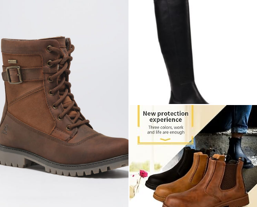 Winter boots 🥾 cover photo collage