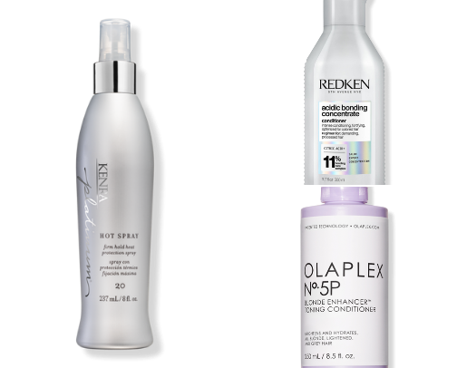 haircare staples cover photo collage