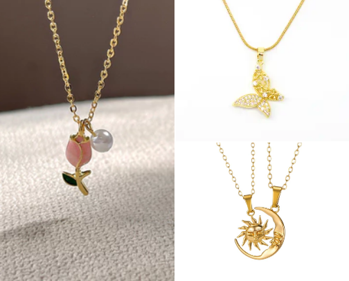 NECKLACE FASHION cover photo collage