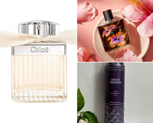 My favorite perfumes cover photo collage