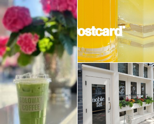 Cafés & Matcha Spots cover photo collage