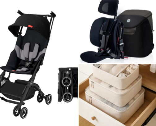 Toddler Travel & On-the-Go Essentials ✈️🚗 cover photo collage