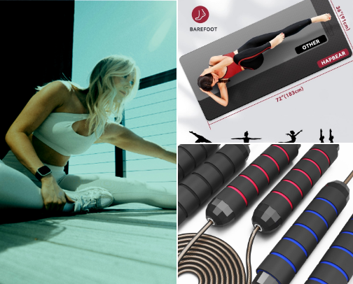 Make Fitness a Habit cover photo collage