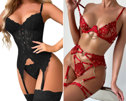 Sexy lingerie for you sexy lady's ❤️‍🔥🫦 cover photo collage