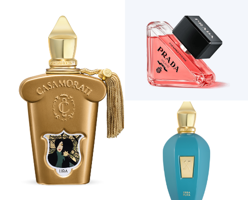 Luxurious & Elegant Perfumes cover photo collage