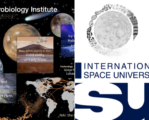 astrobiology resources cover photo collage