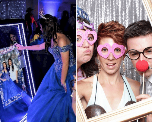 Photobooth cover photo collage