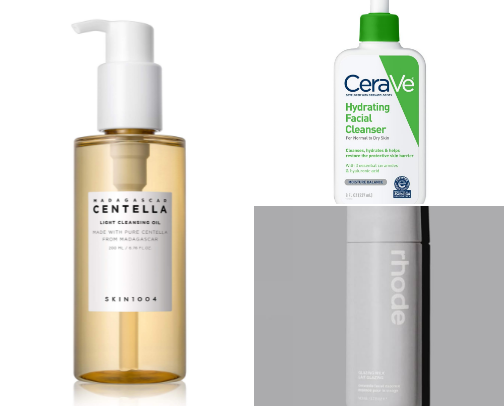 Skincare routine 🐚 cover photo collage