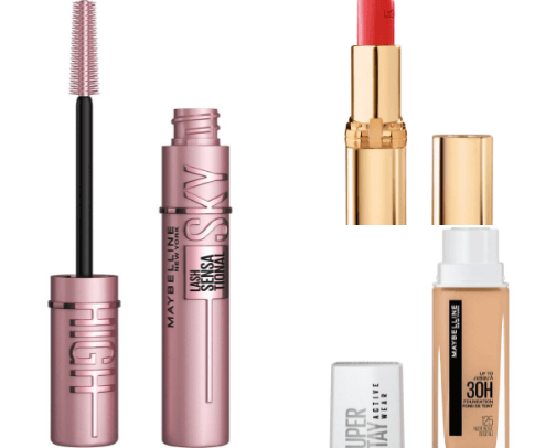 My Fav Make Up And Skincare Products Under $20 🔥 cover photo collage